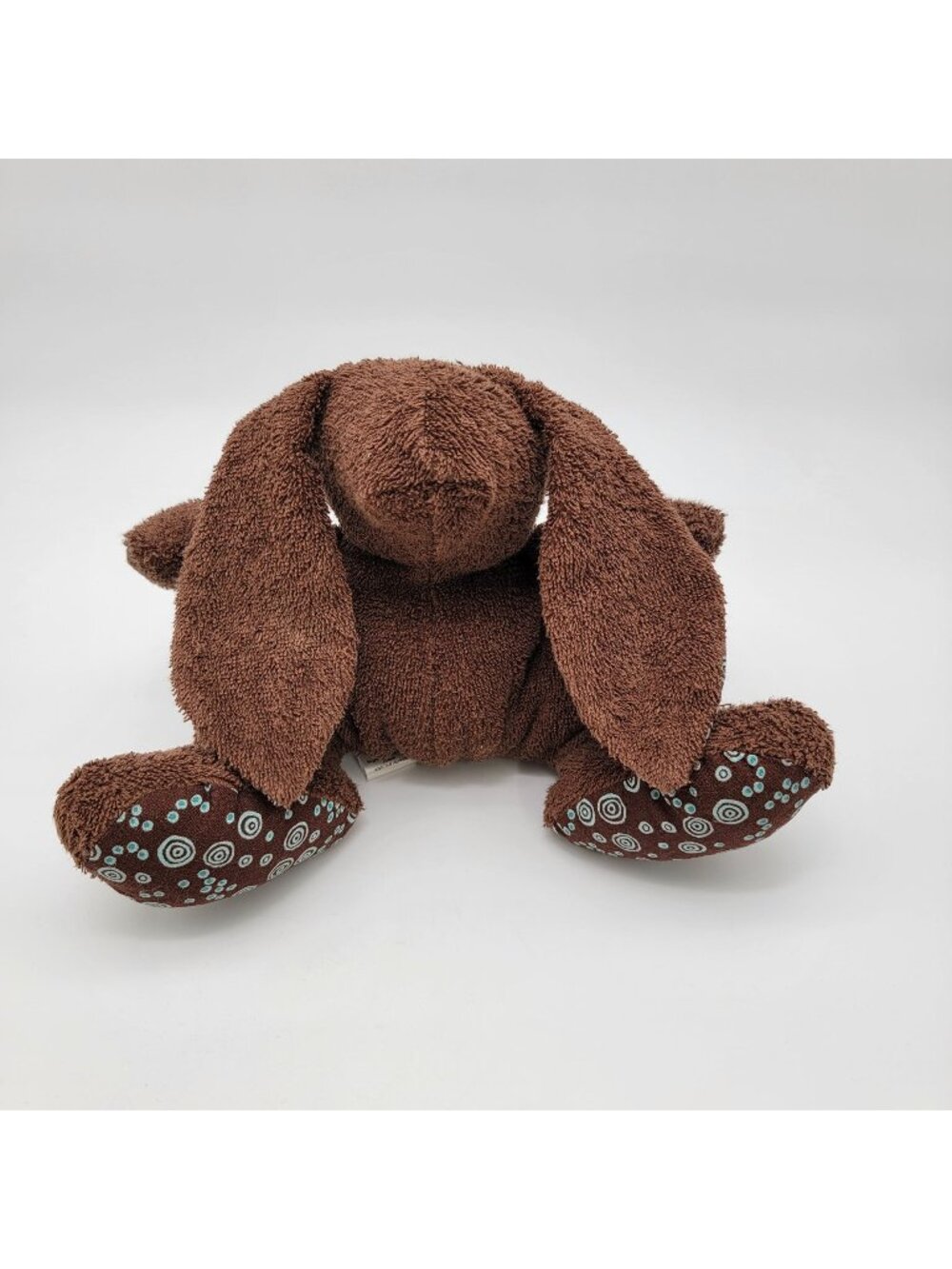 Yellow Horse Art Studios Plush Brown Terry Cloth Bunny